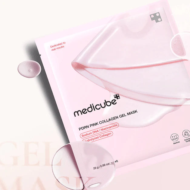 Masque gel au collagène rose PDRN