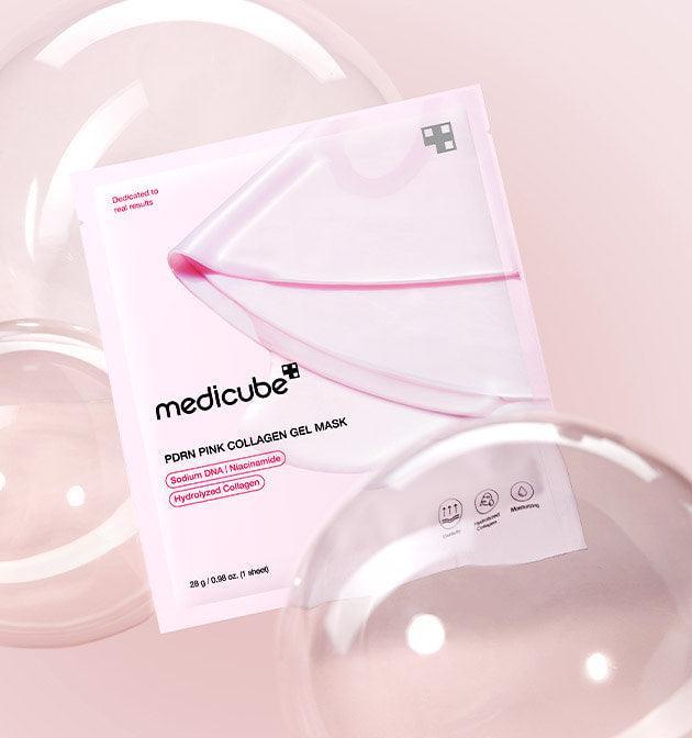 Masque gel au collagène rose PDRN