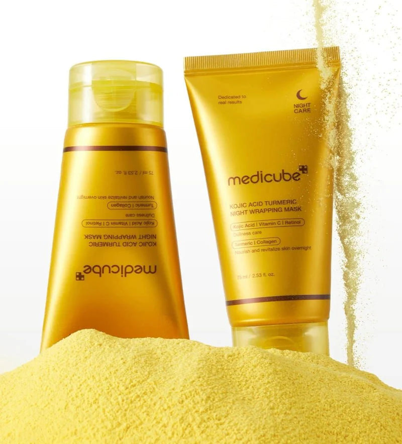 Kojic Acid Tumeric Night Wrapping Mask