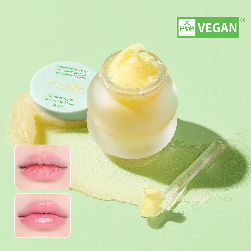 Masque pour les lèvres au sucre et au citron