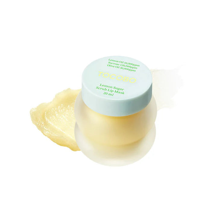 Masque pour les lèvres au sucre et au citron