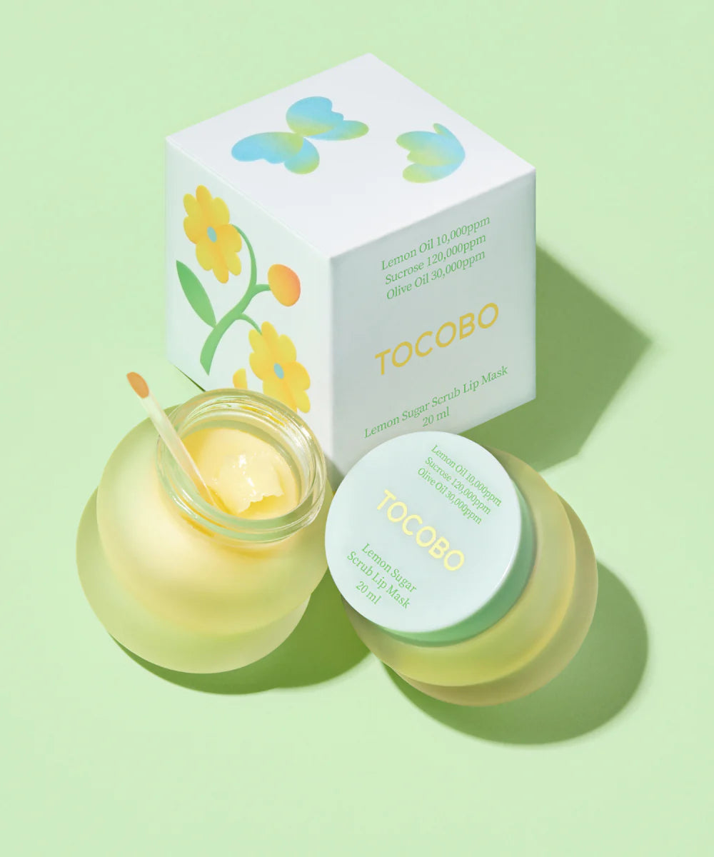 Masque pour les lèvres au sucre et au citron