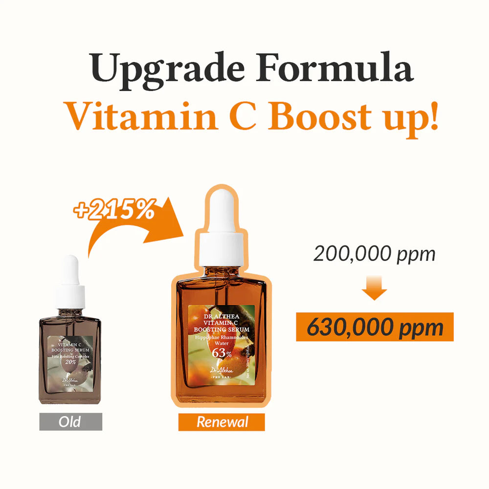 Sérum booster de vitamine C