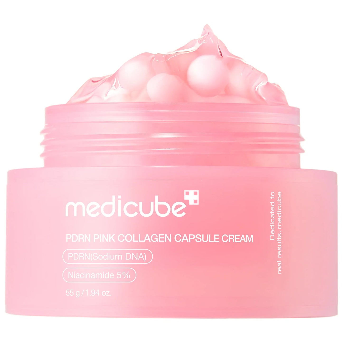 Crème en capsules de collagène rose PDRN