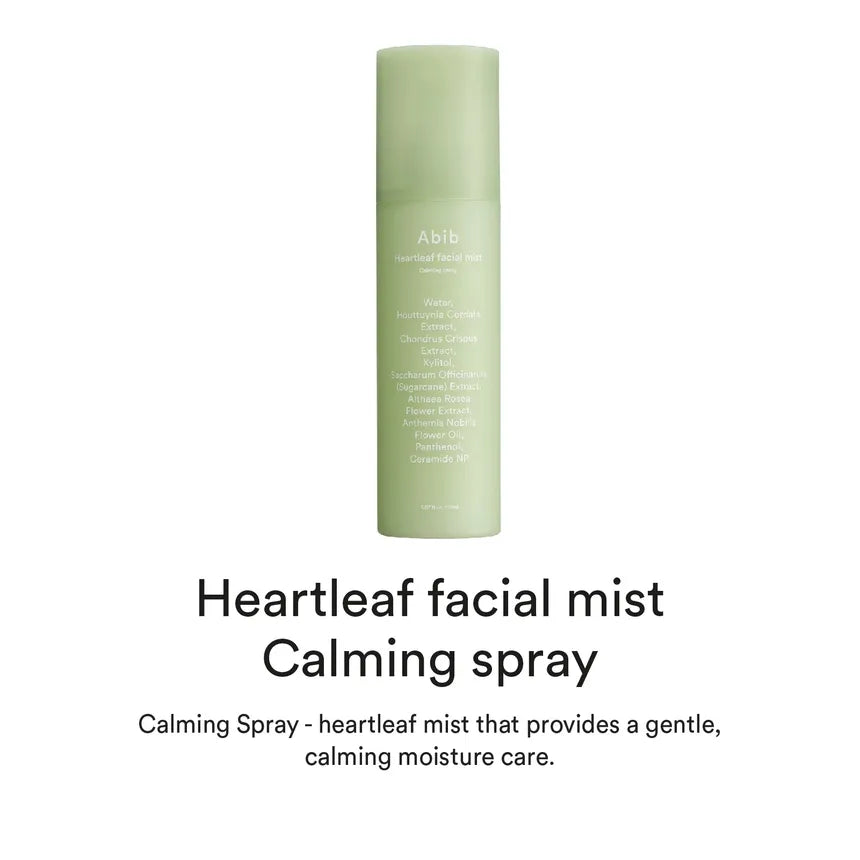 Spray apaisant pour le visage Heartleaf + recharge 150 ml