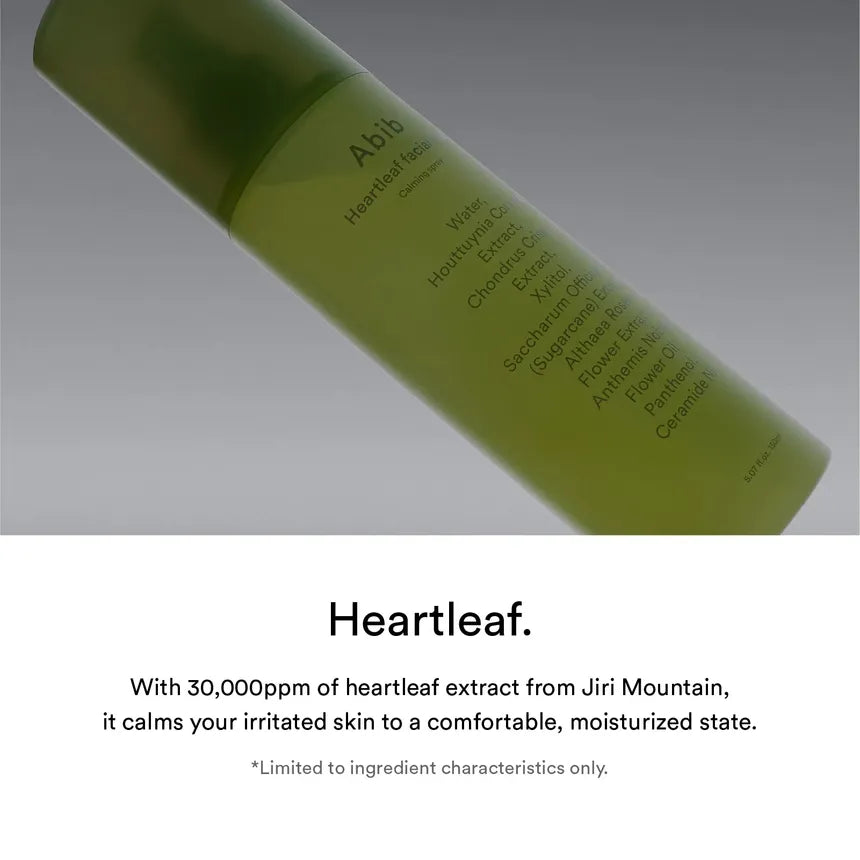 Spray apaisant pour le visage Heartleaf + recharge 150 ml