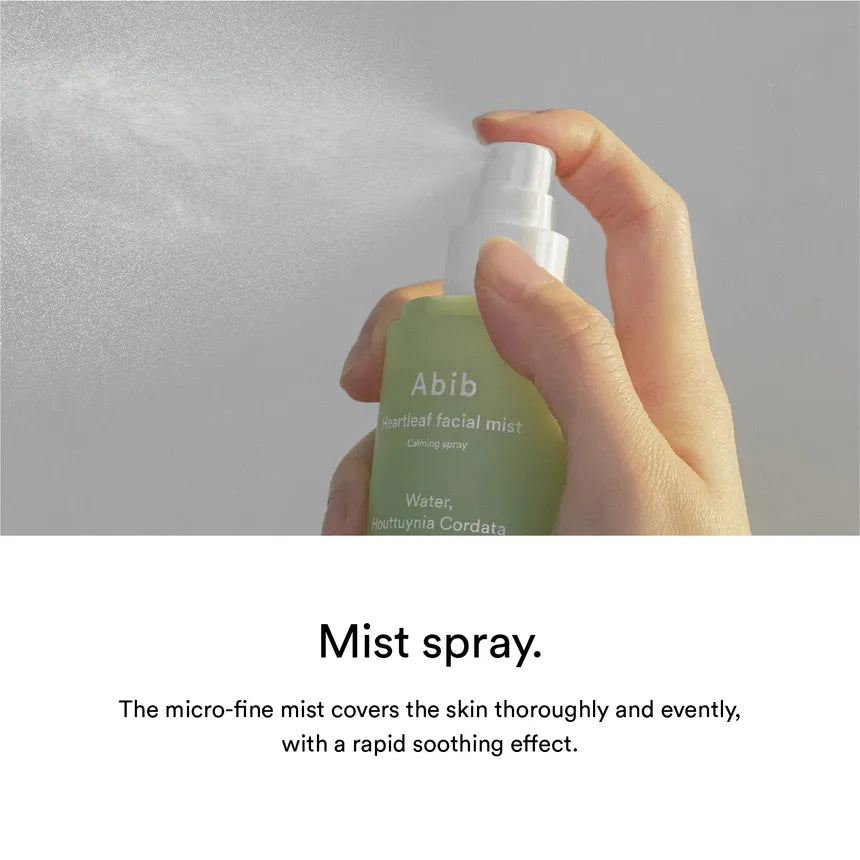 Spray apaisant pour le visage Heartleaf + recharge 150 ml