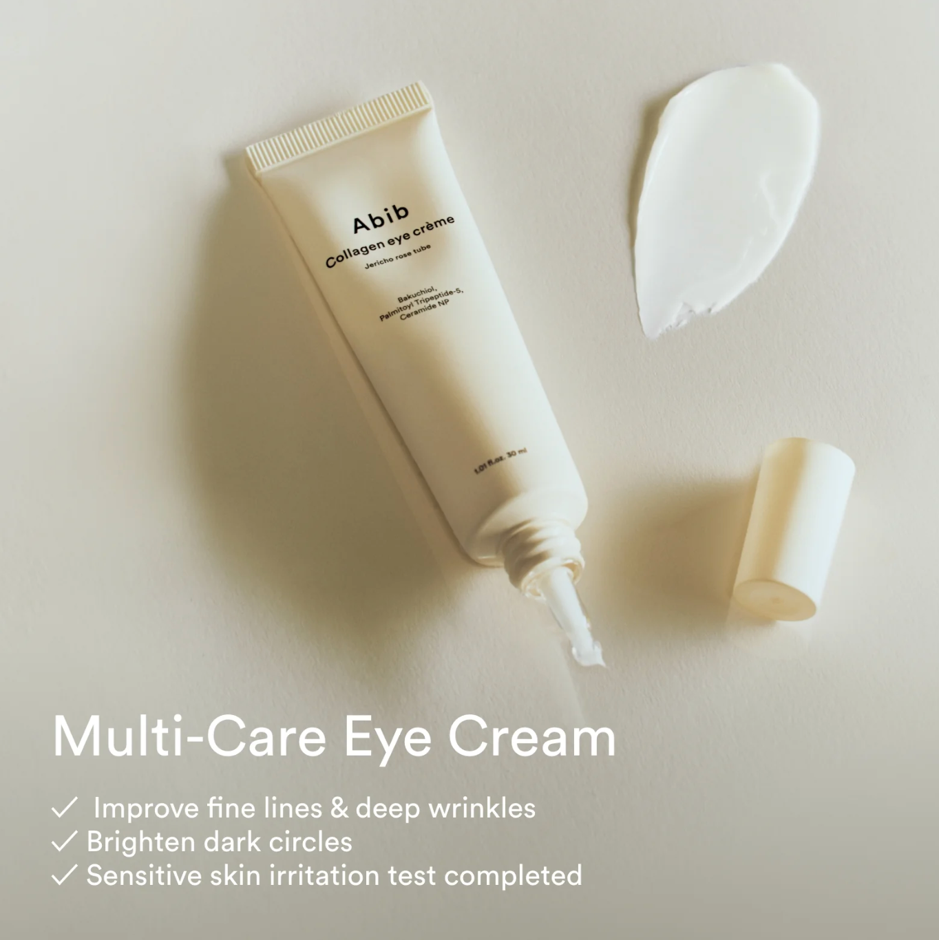 Collagen eye crème Jericho rose tube