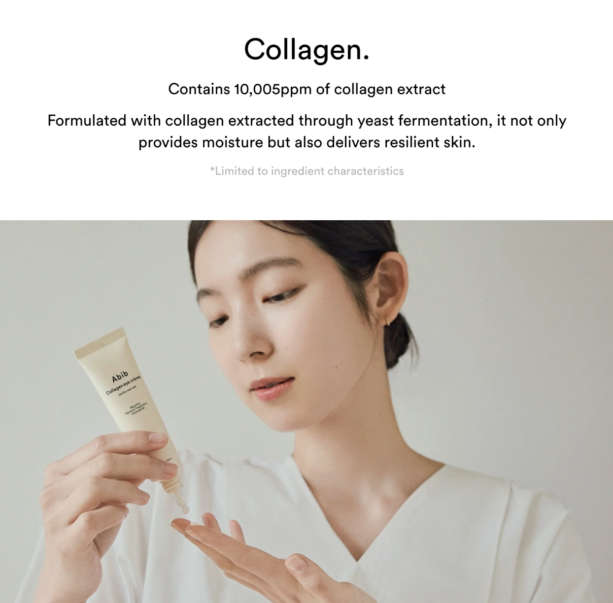 Collagen eye crème Jericho rose tube