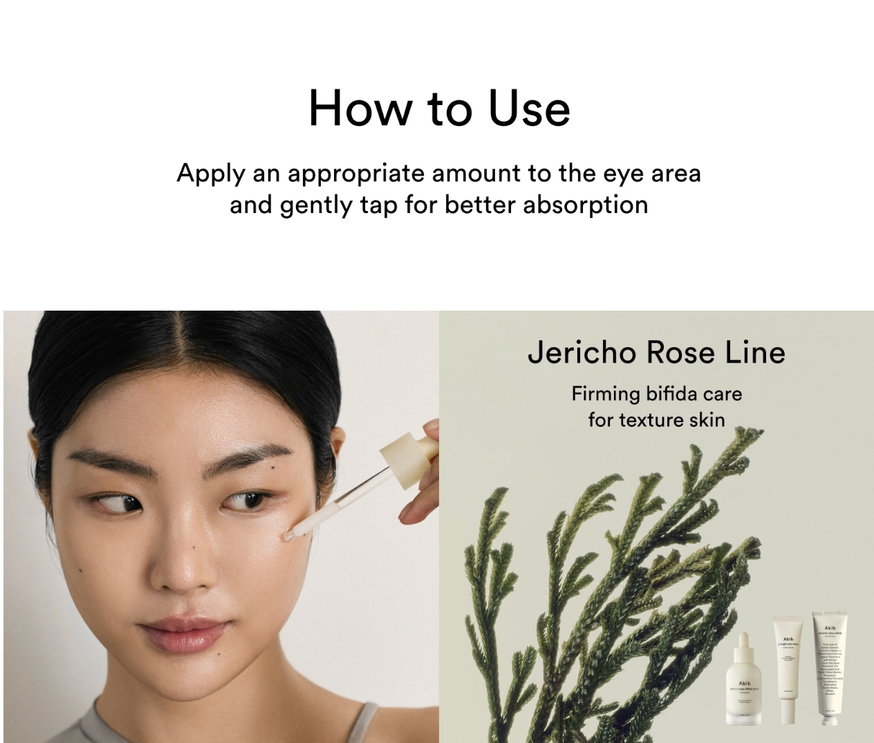 Collagen eye crème Jericho rose tube