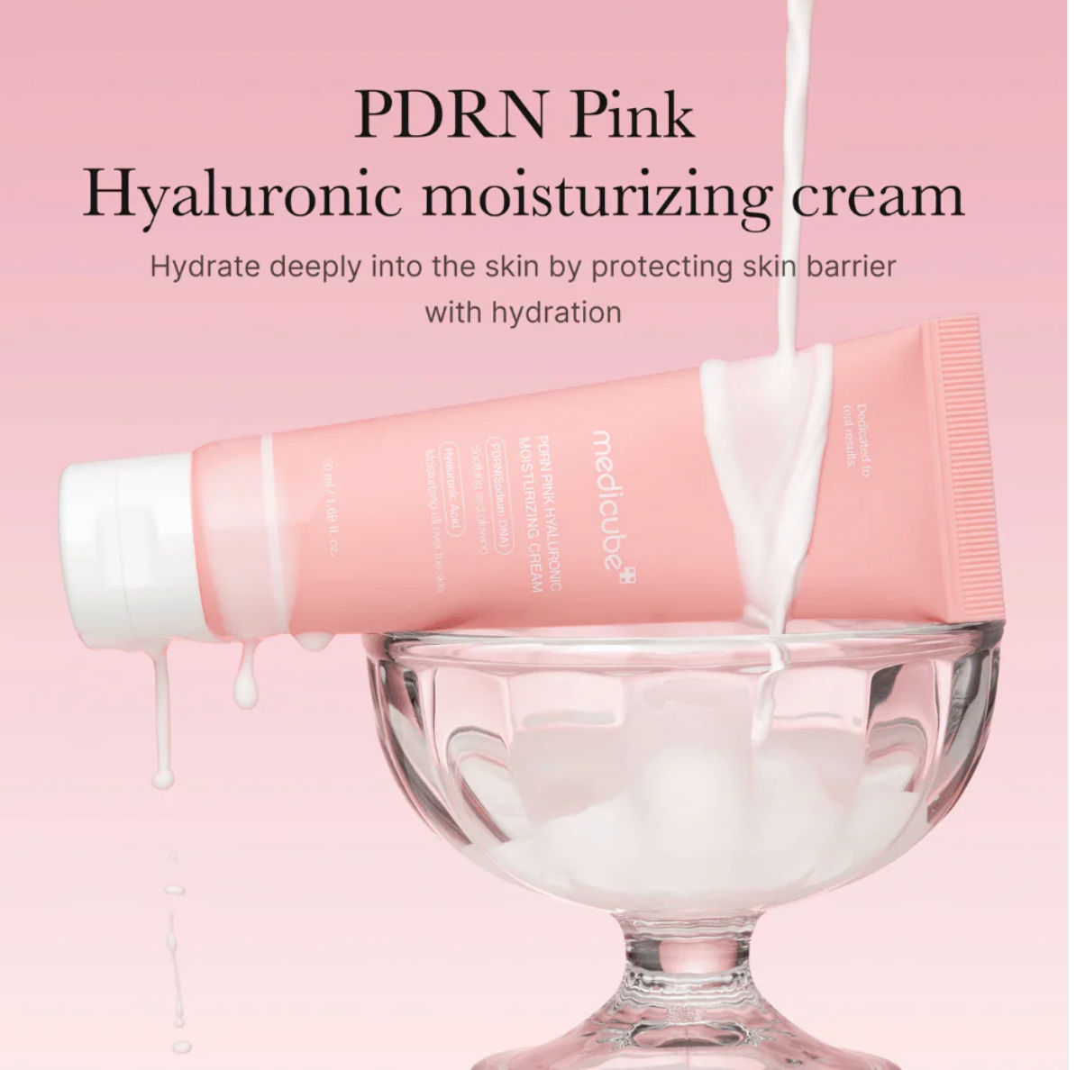PDRN Pink Hyaluronic Moisturizing Cream 50ml