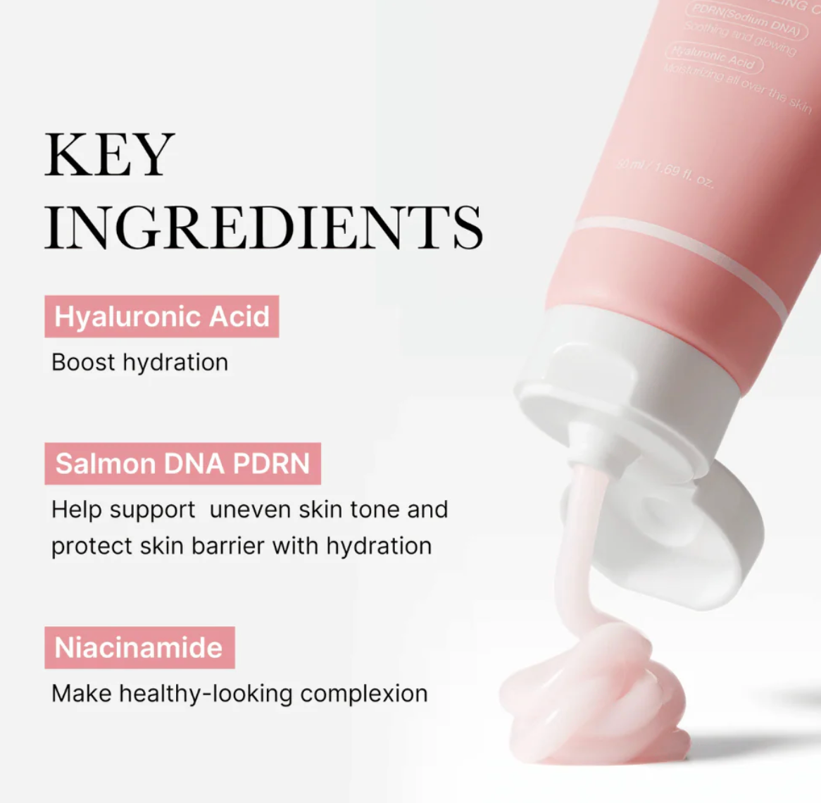 PDRN Pink Hyaluronic Moisturizing Cream 50ml