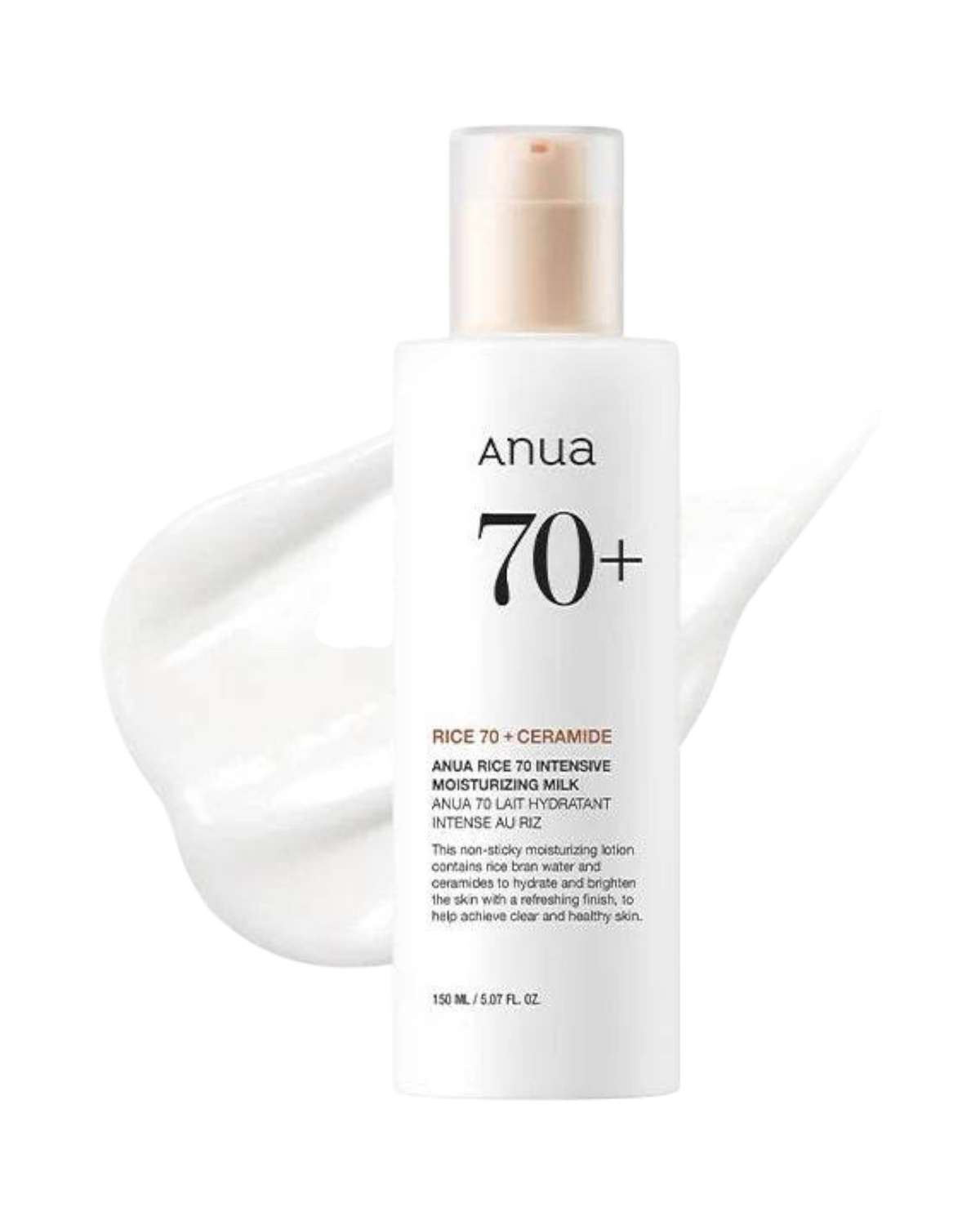 Rice 70 Intensive Moisturizing Milk - K-beauty glow