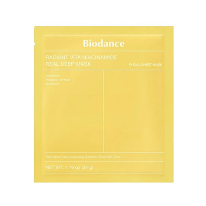 Radiant Vita Niacinamide Real Deep Mask