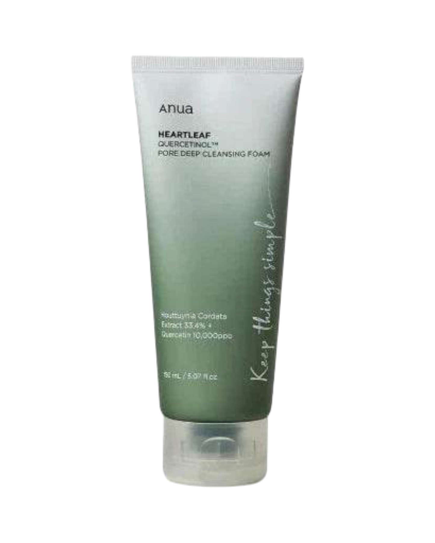 Heartleaf Quercetinol Pore Deep Cleansing Foam - K-beauty glow