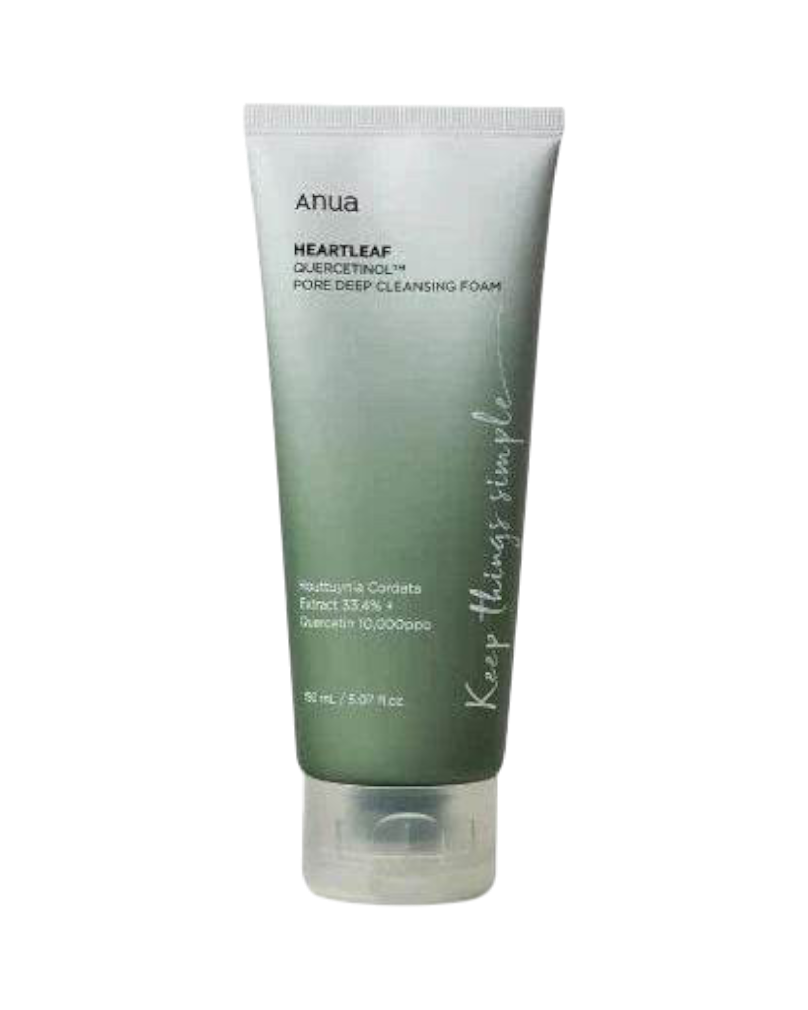 Heartleaf Quercetinol Pore Deep Cleansing Foam - K-beauty glow