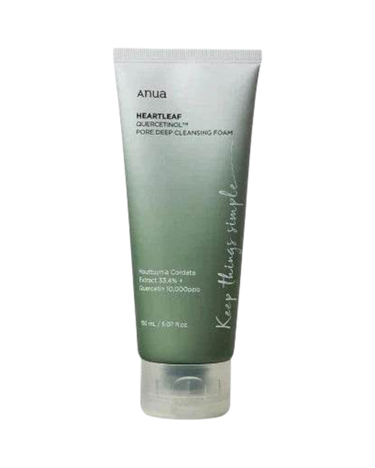 Heartleaf Quercetinol Pore Deep Cleansing Foam - K-beauty glow