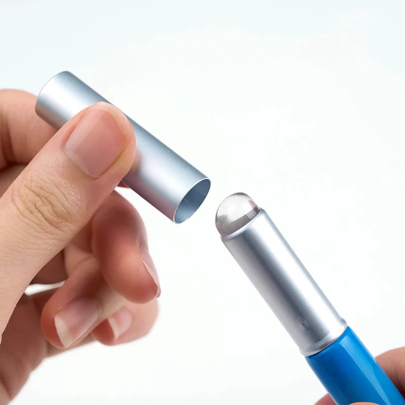 Vingervormige siliconen lippenborstel