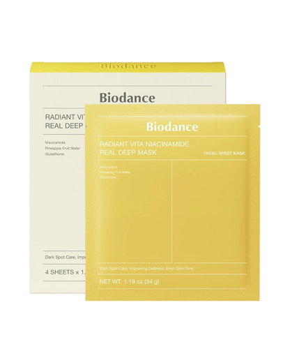 Radiant Vita Niacinamide Real Deep Mask