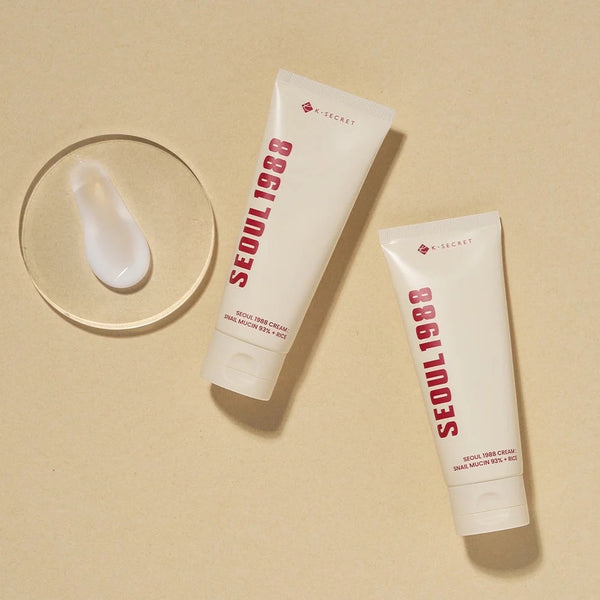 K-SECRET SEOUL 1988 Cream Snail Mucin 93% + Rice