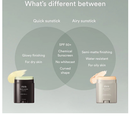 Airy Sunstick Smoothing Bar SPF50+ PA++++