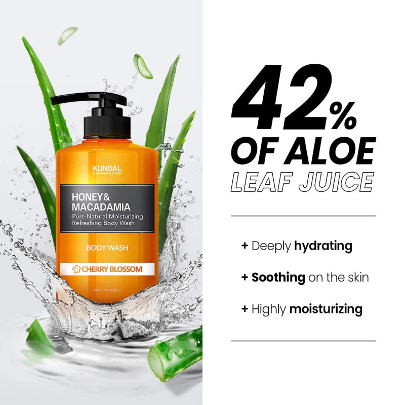 Honey & Macadamia Body Wash