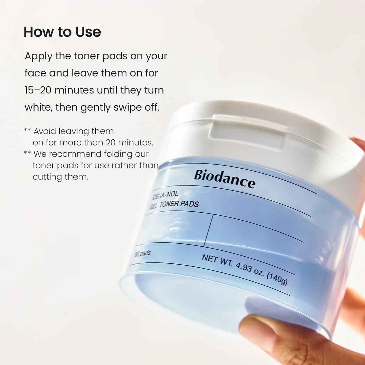 Biodance Cera-nol Gel Toner Pad