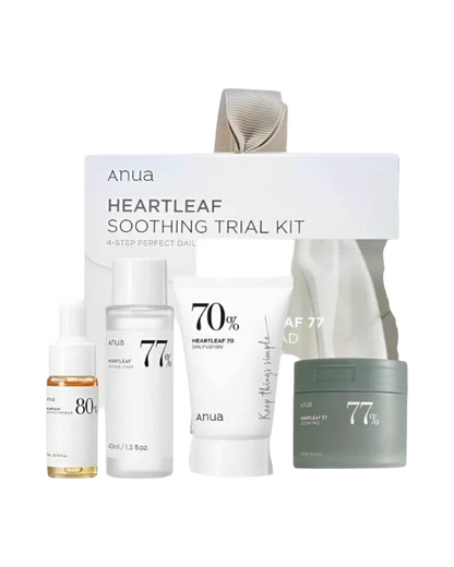 Heartleaf Soothing Trial Kit - K-beauty glow