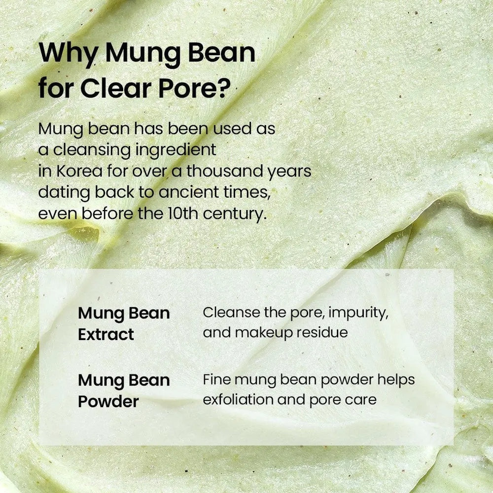 Mung Bean Pore Clay Mask