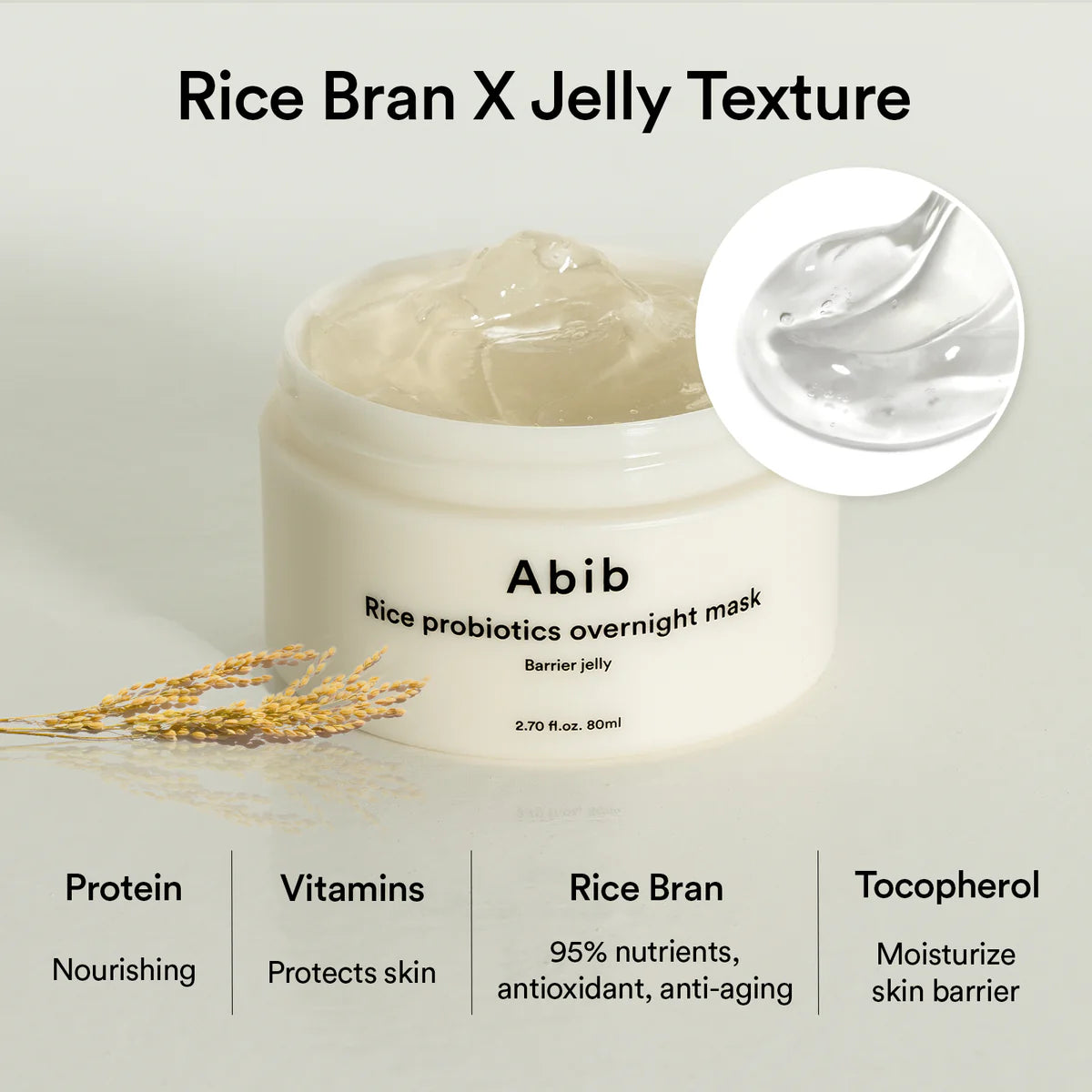 Rice Probiotics Overnight Mask