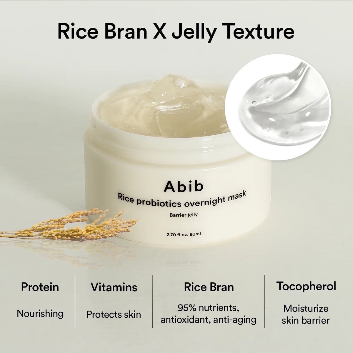 Rice Probiotics Overnight Mask