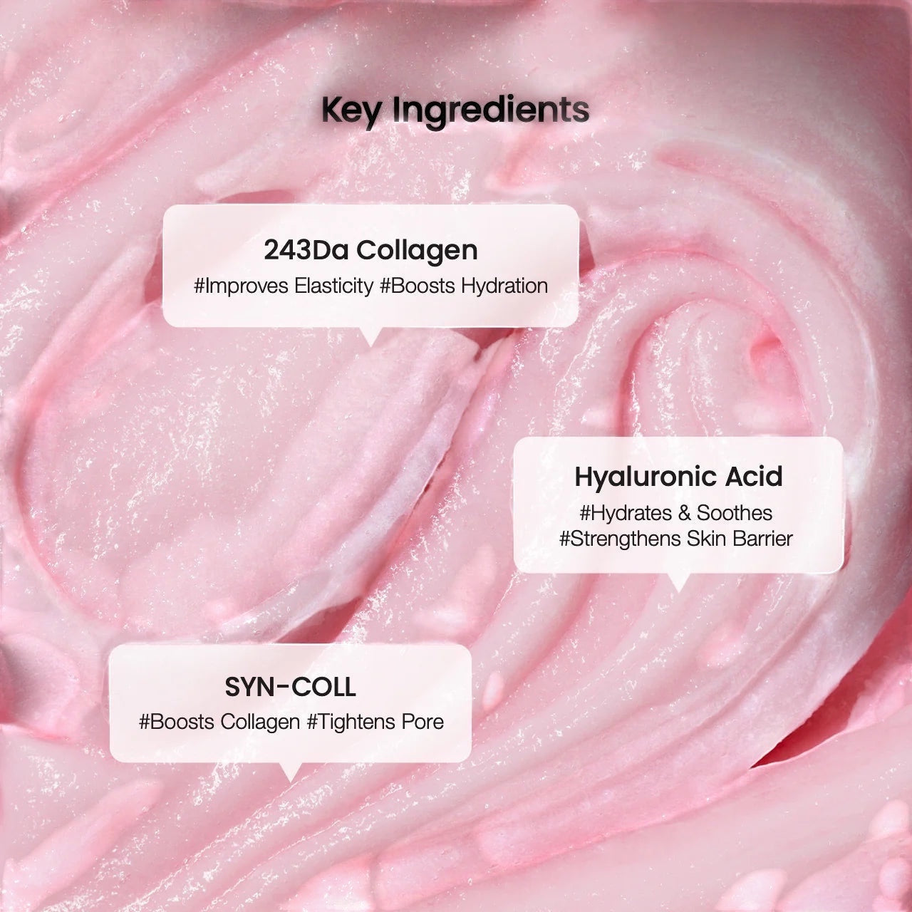 Collagen Mask To Foam Cleanser
