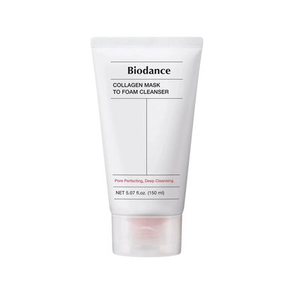 Collagen Mask To Foam Cleanser