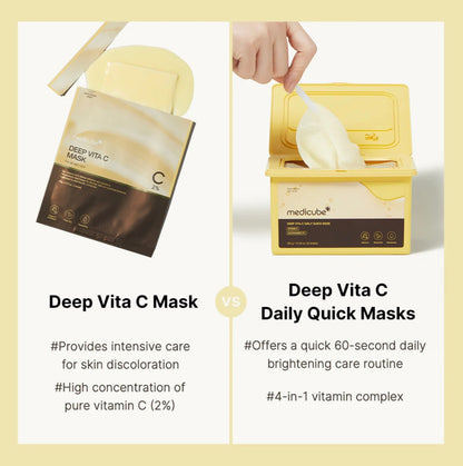 Deep Vita C Daily Quick Masks