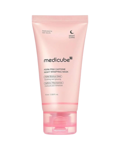 Pink Caffeine Night Wrapping Mask