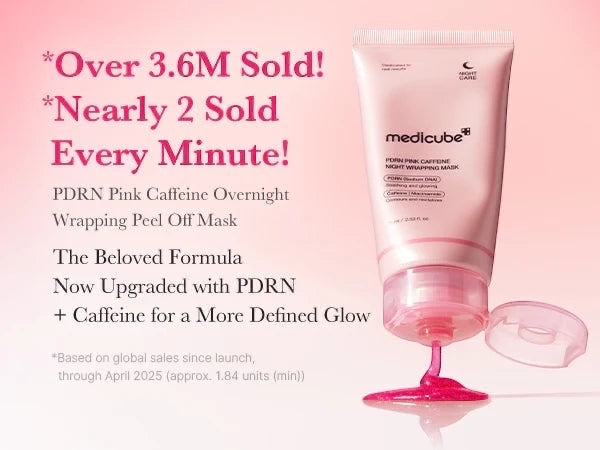 Pink Caffeine Night Wrapping Mask