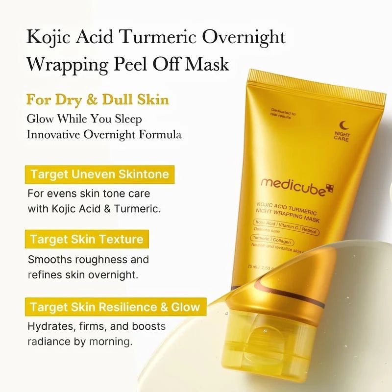 Kojic Acid Turmeric Night Wrapping Mask
