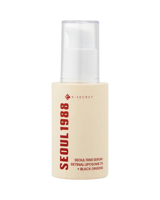 K-SECRET SEOUL 1988 Retinal Liposome 2% + Black Ginseng Serum