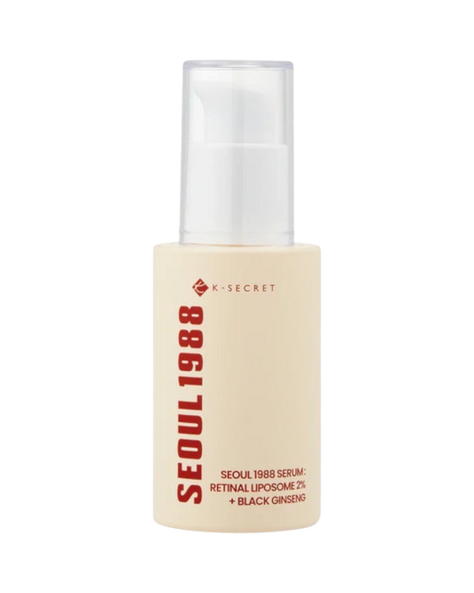K-SECRET SEOUL 1988 Retinal Liposome 2% + Black Ginseng Serum