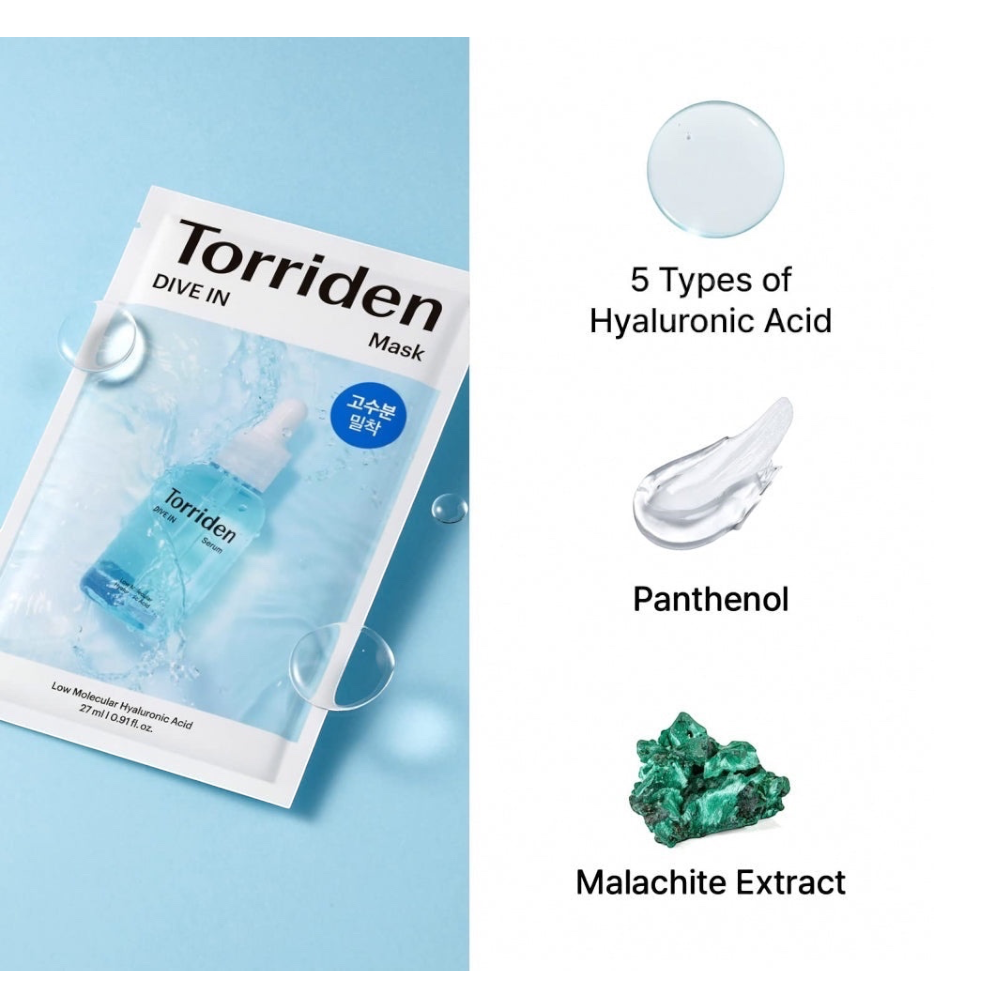 DIVE-IN Low Molecular Hyaluronic Acid Mask