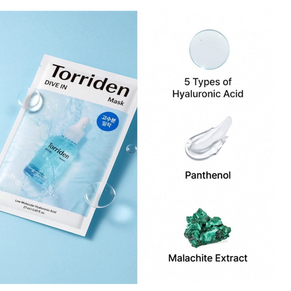DIVE-IN Low Molecular Hyaluronic Acid Mask