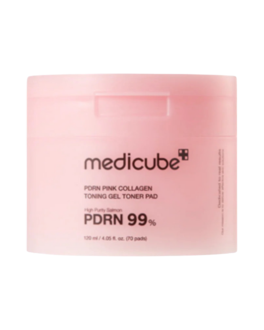 PDRN Pink Collagen Toning Gel Toner Pad
