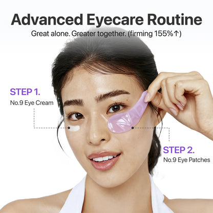 No.9 NAD+ Collagen Under Eye Patches (5 Pairs).