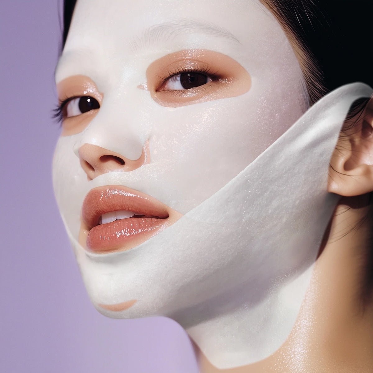 Numbuzin No. 9 NAD Bio Lifting-sil Full Face Pack Sheet (4ea Set + Fabric Lifting Band)