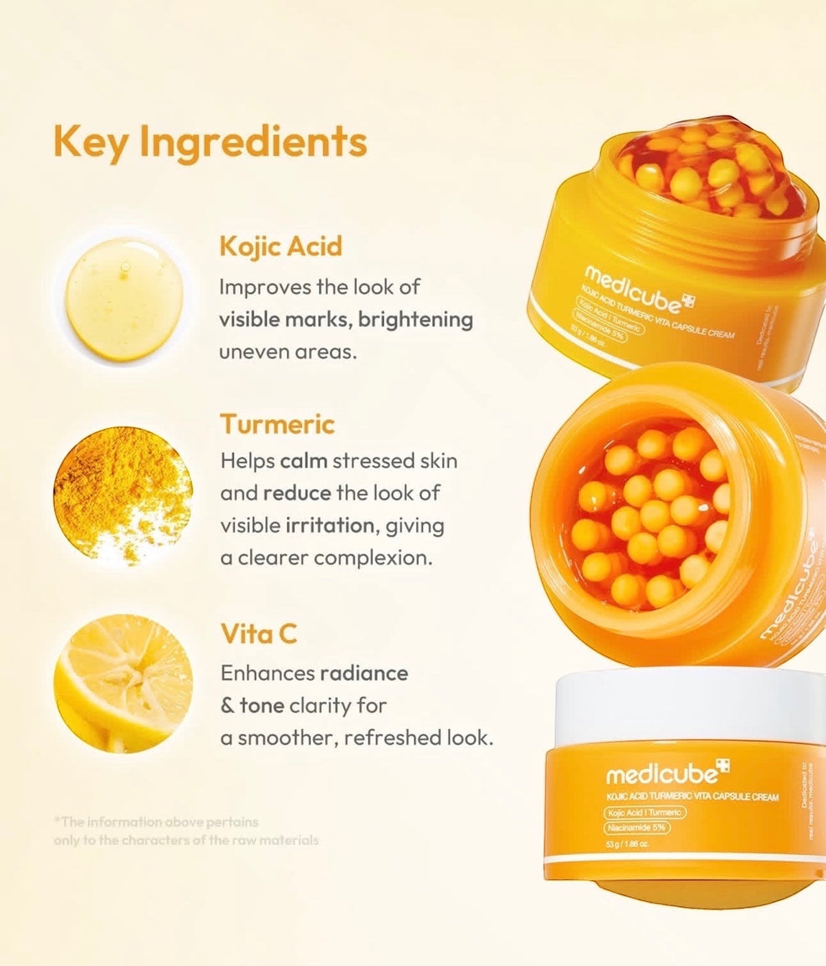Kojic Acid & Turmeric Vita Capsule Cream