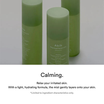 Spray apaisant pour le visage Heartleaf + recharge 150 ml