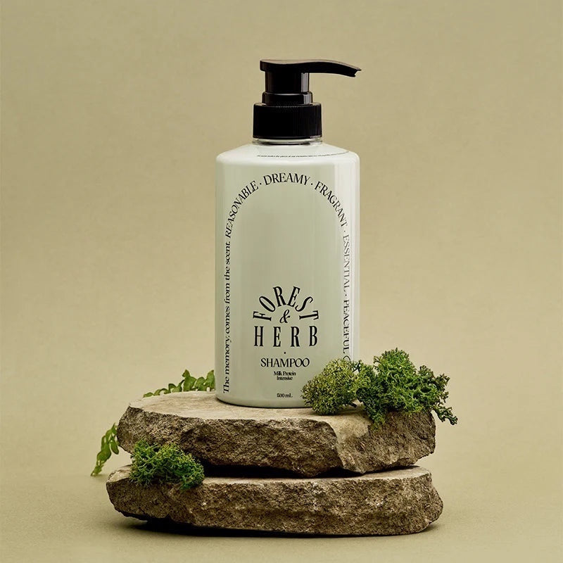 Intensieve shampoo met melkproteïne
