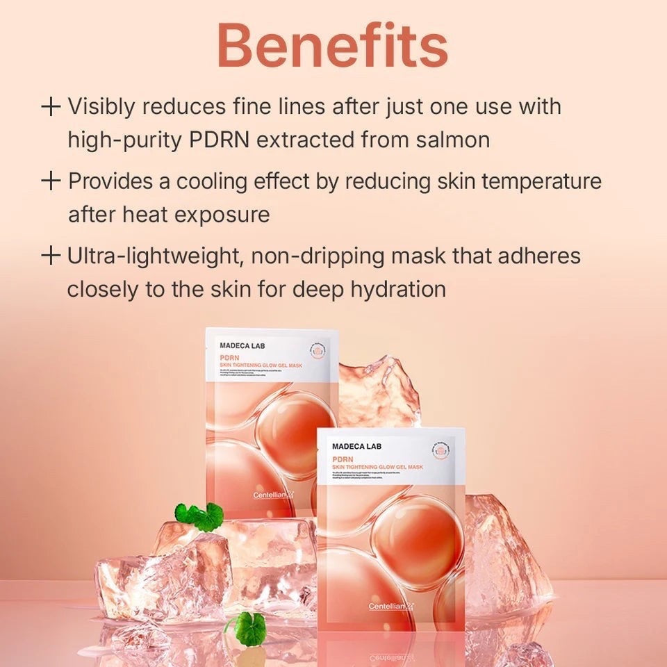 Madeca Lab PDRN Skin Tightening Glow Gel Mask