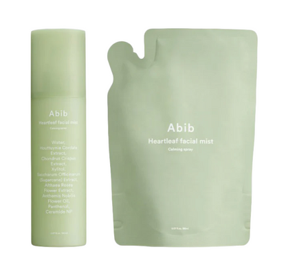 Spray apaisant pour le visage Heartleaf + recharge 150 ml