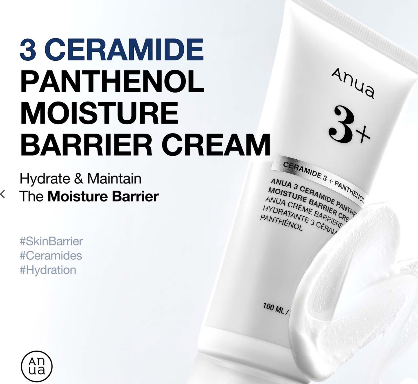 Anua 3 Ceramide Panthenol Moisture Barrier Cream